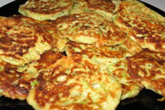 кабачковые оладьи