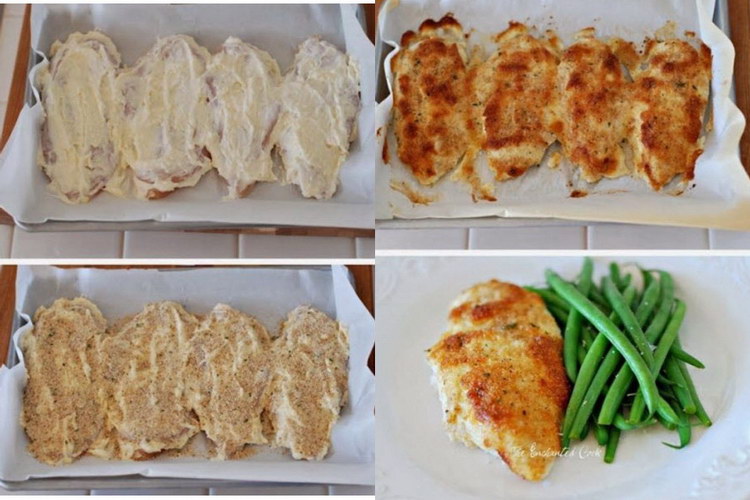 Куриная грудка в духовке