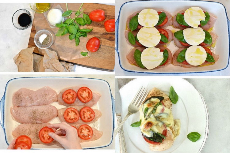 Куриная грудка в духовке