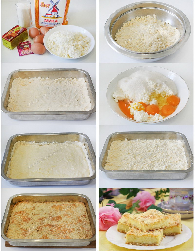 Королевская ватрушка с творогом