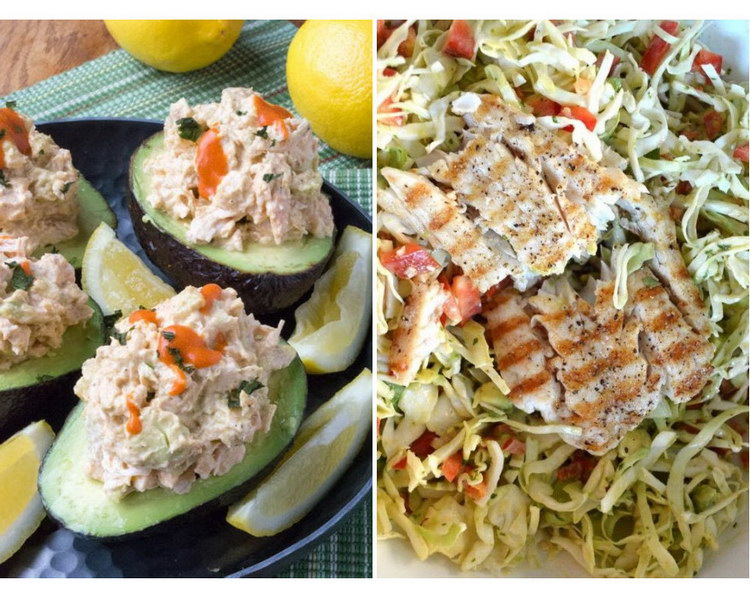 Салаты с куриной грудкой