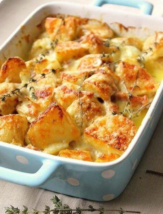 картошка с сыром