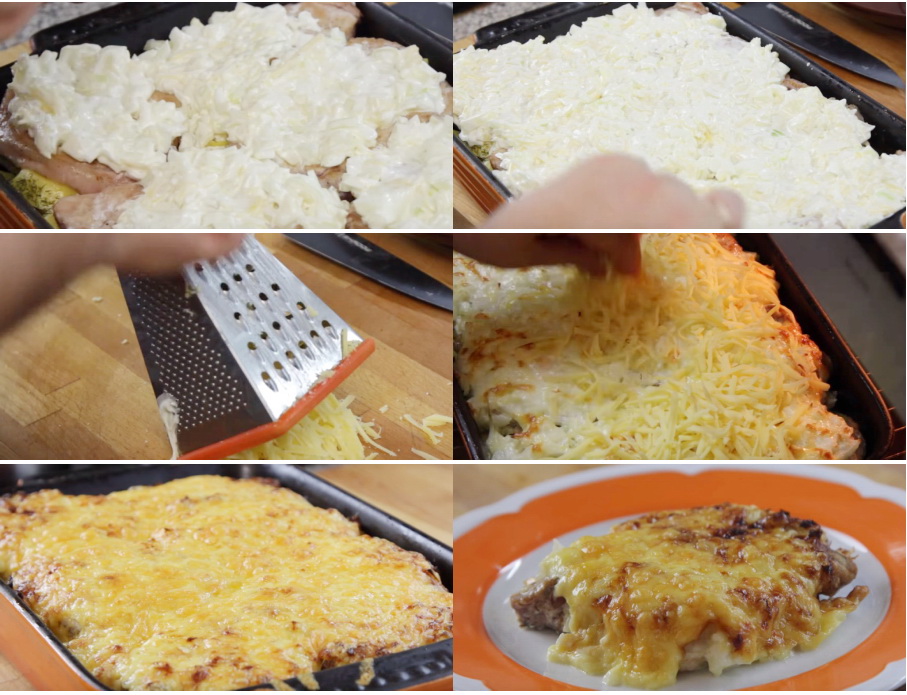 мясо по-французски